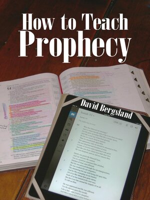 cover image of How to Teach Prophecy